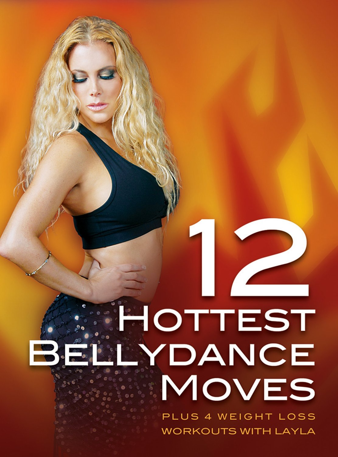 12 Hottest Bellydance Moves Couverture du livre